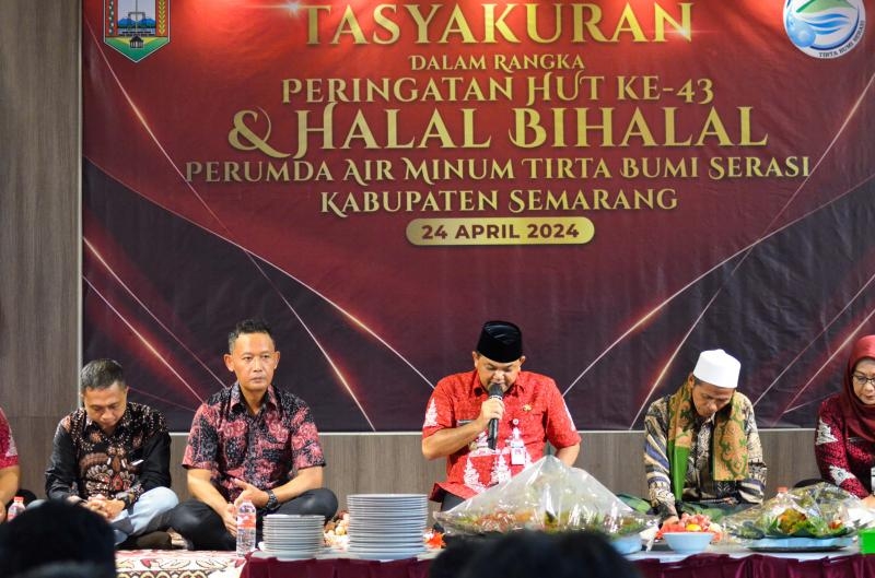 Tasyakuran HUT Tirta Bumi Serasi ke 43 & Halal Bihalal